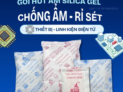 Cung Cấp Gói Chống Ẩm Silicagel Ngành Điện Tử Giá Sỉ Tại Nhà Máy 0