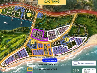 Biệt thự 162m2, 4 tầng, 12pn, sổ đỏ, ql18, hạ long - 15 tỷ 2