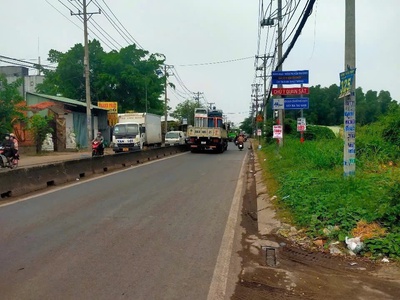Siêu phẩm 3mt nguyễn văn bứa   2.617m    đường container   giá chỉ 33 tỷ 3