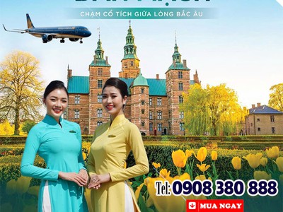Bay Đan Mạch mùa đẹp nhất cùng Vietnam Airlines 0