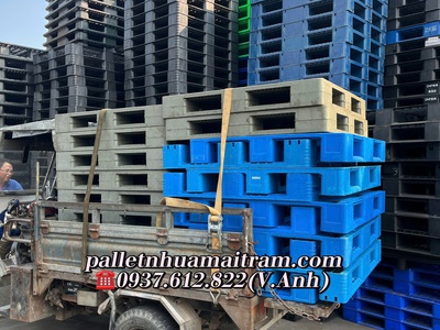  Thanh Lí Pallet Nhựa Cũ   Mới Giá Rẻ Tại Bảo Lộc - Giao Hàng Tận Nơi   2