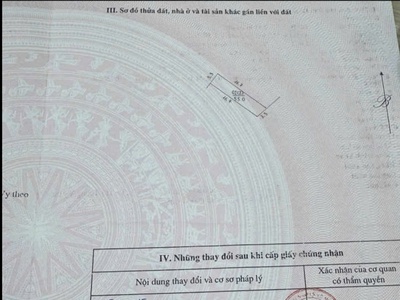 Bán đất sổ đỏ chính chủ   nam phù, đông mỹ, thanh trì 1