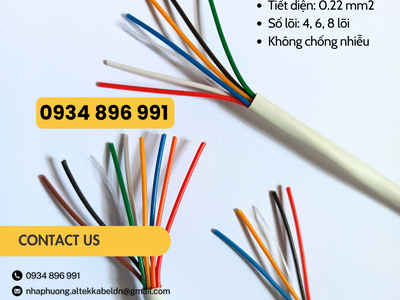 Cáp Báo Cháy Altek Kabel 6x0.22mm  Sẵn Kho Quận 6, TP.HCM 2