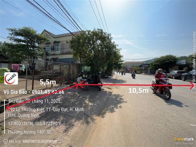 Bán đất mt ql12a thị trấn quy đạt huyện minh hóa. 0