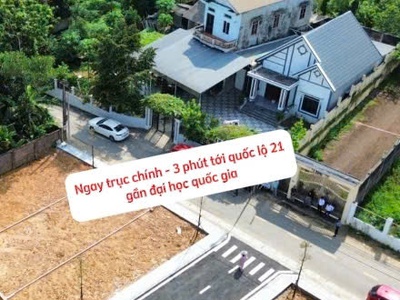 Chính chủ bán hơn 100m2 đất full thổ cư gần ql21 - sổ vuông nở hậu 1