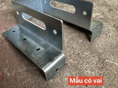 Cách dùng pát U làm thanh giường chắc chắn, không cần hàn 2
