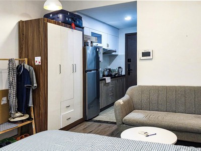 Cho thuê lâu dài căn studio - officetel river gate residence 151-155 bến vân đồn, p. khánh hội q4 0