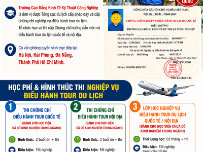 Đào tạo Cấp chứng chỉ Điều hành tour - Hướng dẫn viên du lịch nội địa/ quốc tế 3
