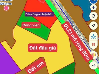 Lô đất 2 mặt tiền - giáp dự án đấu giá đồng mô - chiết khấu sâu 1