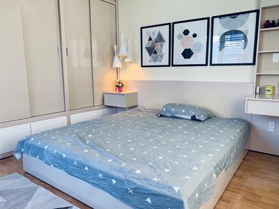 Cho thuê nhà khu phân lô Văn Cao, DT: 65m2, 3 p.ngủ. 1