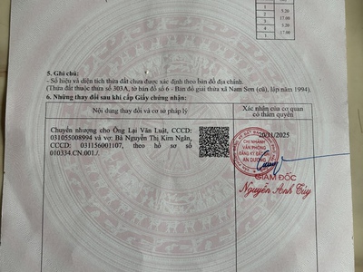 Bán đất tại lương quán an dương hải phòng 0