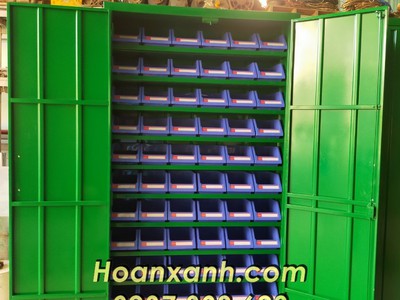 Tủ dụng cụ cơ khí VT-T02, tủ dụng cụ 2 cánh, tủ dụng cụ 72 ngăn 1