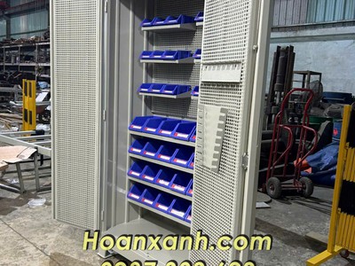 Tủ dụng cụ cơ khí VT-T10, tủ dụng cụ 2 cánh treo đồ, tủ dụng cụ kết hợp 0