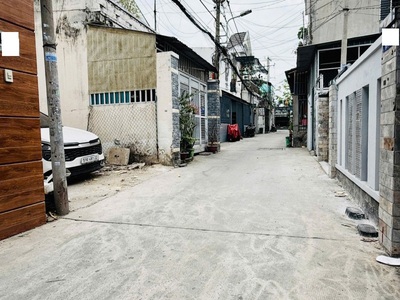Lô đất đẹp vuông vức - hẻm ô tô thông lê thị riêng thới an quận 12  - giáp gò vấp   4 tỷ 750. 1