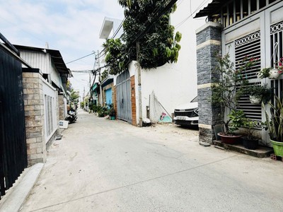 Lô đất đẹp vuông vức - hẻm ô tô thông lê thị riêng thới an quận 12  - giáp gò vấp   4 tỷ 750. 2