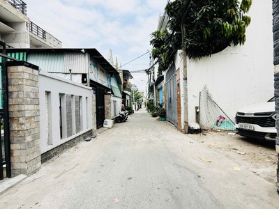 Lô đất đẹp vuông vức - hẻm ô tô thông lê thị riêng thới an quận 12  - giáp gò vấp   4 tỷ 750. 3