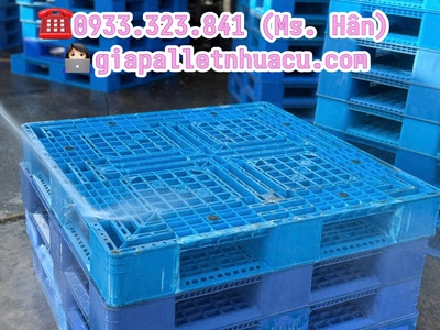 Pallet nhựa An Giang: Kê hàng thì bao chắc, kê làm bàn nhậu thì bao vui   1