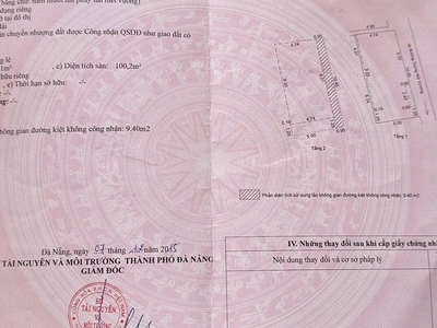 Siêu phẩm Lô đất siêu đẹp nằm tại kiệt Trưng Nữ Vương, Đất 2 mặt kiệt cực kỳ thoáng 0