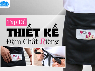 Tạp dề thiết kế - Đậm chất riêng 0