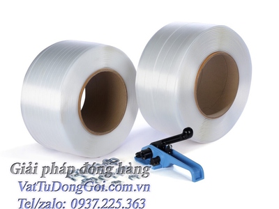 Dây đai nhựa composite 19mm hàng nhập khẩu cuộn 600met 2