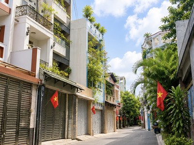 Hàng xóm CƯ XÁ LỮ GIA - Lý Thường Kiệt - 90m2, giếng trời đón sáng, xe hơi ngủ nhà. 1