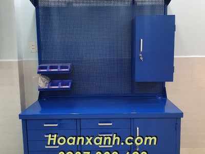 Bàn nguội cơ khí VT-B12, bàn thao tác, bàn kiểm hàng, bàn làm việc, bàn nguội bảng treo 3