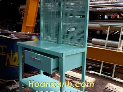 Bàn nguội cơ khí VT-B12, bàn thao tác, bàn kiểm hàng, bàn làm việc, bàn nguội bảng treo 6