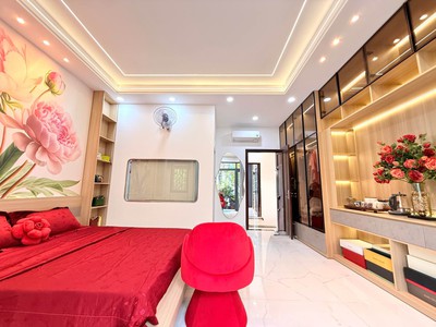 Mặt tiền chuẩn 5m - hẻm xe hơi thông - 4 tầng lầu - 82m2 - nguyễn văn khối - trung tâm gò vấp -  2