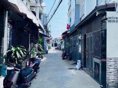 Cho thuê nhà 6mx15m đường ô tô gần bệnh viện q12 2