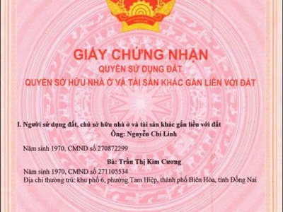 Bán đất thổ cư 1.881m  sổ đỏ, mặt tiền 14m, đường 12, trảng bom, đồng nai - 5.5 tỷ. lh: 0342768165 0