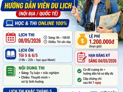 Thi chứng chỉ HDV Du lịch 0