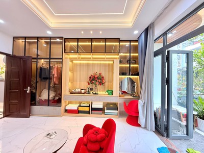 Mặt tiền chuẩn 5m - hẻm xe hơi thông - 4 tầng lầu - 82m2 - nguyễn văn khối - trung tâm gò vấp -  3