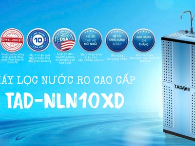 Máy lọc nước RO cao cấp Tadashi nóng lạnh nguội TAD-NLN10XD 0