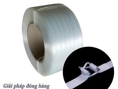 Dây đai Composite 16mm cuộn dài 850 mét chắc như dây đai thép, chịu được tải trọng hàng lớn 2