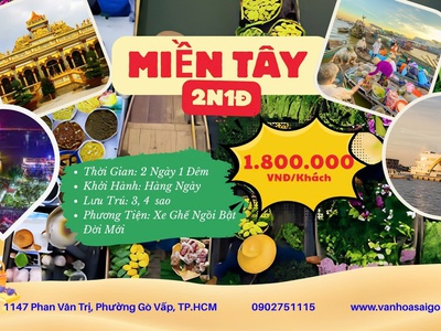 Tour Miền Tây 2N1Đ 2026 sgc 0
