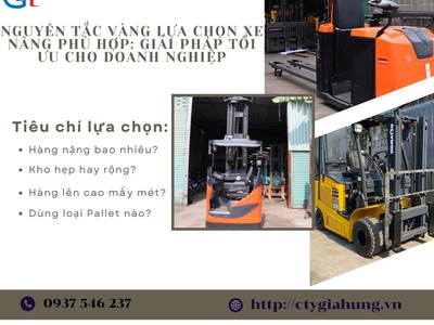 Bí quyết lựa chọn xe nâng tối ưu: Giải pháp tiết kiệm chi phí cho doanh nghiệp 0