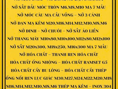 Đại Lý Cáp Thép Bu Lông SN 9 ngõ 235 đường Ngọc Hồi 0968521058 Thanh Sơn, xã Thanh Trì, TP HA NOI 4