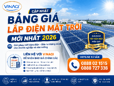 Cập Nhật Bảng Giá Lắp Điện Mặt Trời Mới Nhất 2026 0