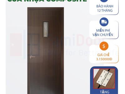 Cửa nhựa Composite ggiátoots tại HCM 2