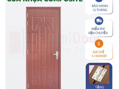 Cửa nhựa Composite ggiátoots tại HCM 1