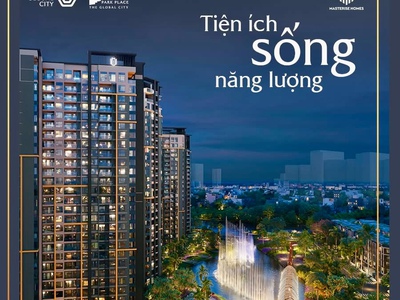Resort tại gia  Siêu phẩm 2PN trực diện kênh đào nhạc nước Masteri Park Place, giá chỉ 9.99 tỷ 2