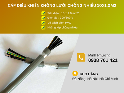 Cáp tín hiệu không lưới 10x1.0mm2 Altek Kabel phân phối Đà Nẵng, Hà Nội, Huế 2