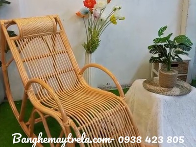 Ghế bập bênh thư giãn mây tự nhiên 2