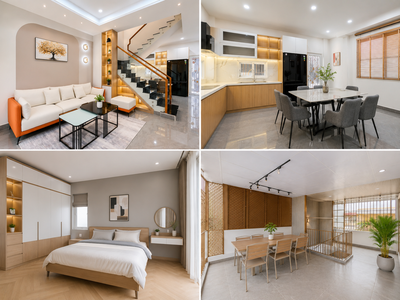 Nơi CƯ LẠC NGHIỆP GIỮ LÒNG PHÚ NHUẬN HỐI HẢ - chạm 50m2 x 3 tấm, 4 phòng ngủ - 7. tỷ TL. 0