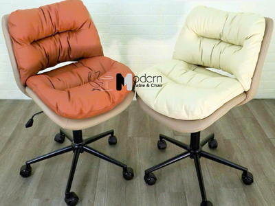 Ghế xoay nhỏ gọn nệm da 2 lớp CE23001-P tại HCM 0