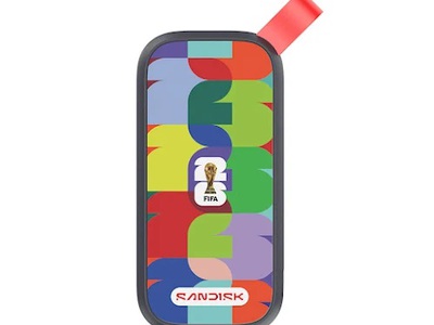 Ổ cứng di động SSD SanDisk FIFA World Cup 2026 Edition 1TB, 800MB/s, USB 3.2 gen 2 0