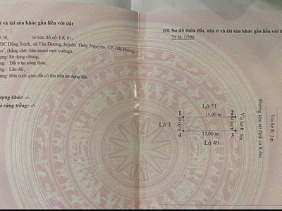 Tìm chủ mới cho 1 lô TĐC Đống Trịnh, Giá chỉ 3,6x tỷ 0