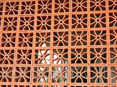 Top Mẫu Hàng Rào Gạch Bông Gió Đỏ Đẹp Và Thông Thoáng 0