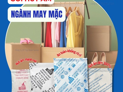 Gói Hút Ẩm Cho Ngành May Mặc 0