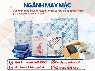 Gói Hút Ẩm Cho Ngành May Mặc 3